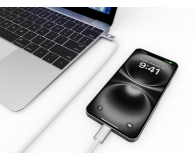 Mobile Origin 60W UltraSlim USB-C to USB-C Cable 1 m CB11 White - 1537892 - zdjęcie 4